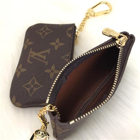 louis vuitton key pouch price|Louis Vuitton coin pouch keychain.